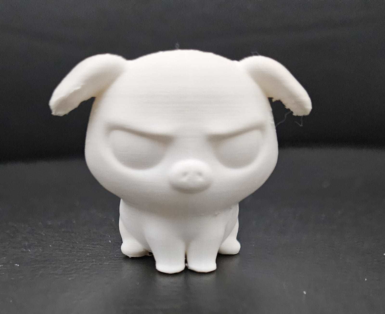 Angry Pig 3D print model_12