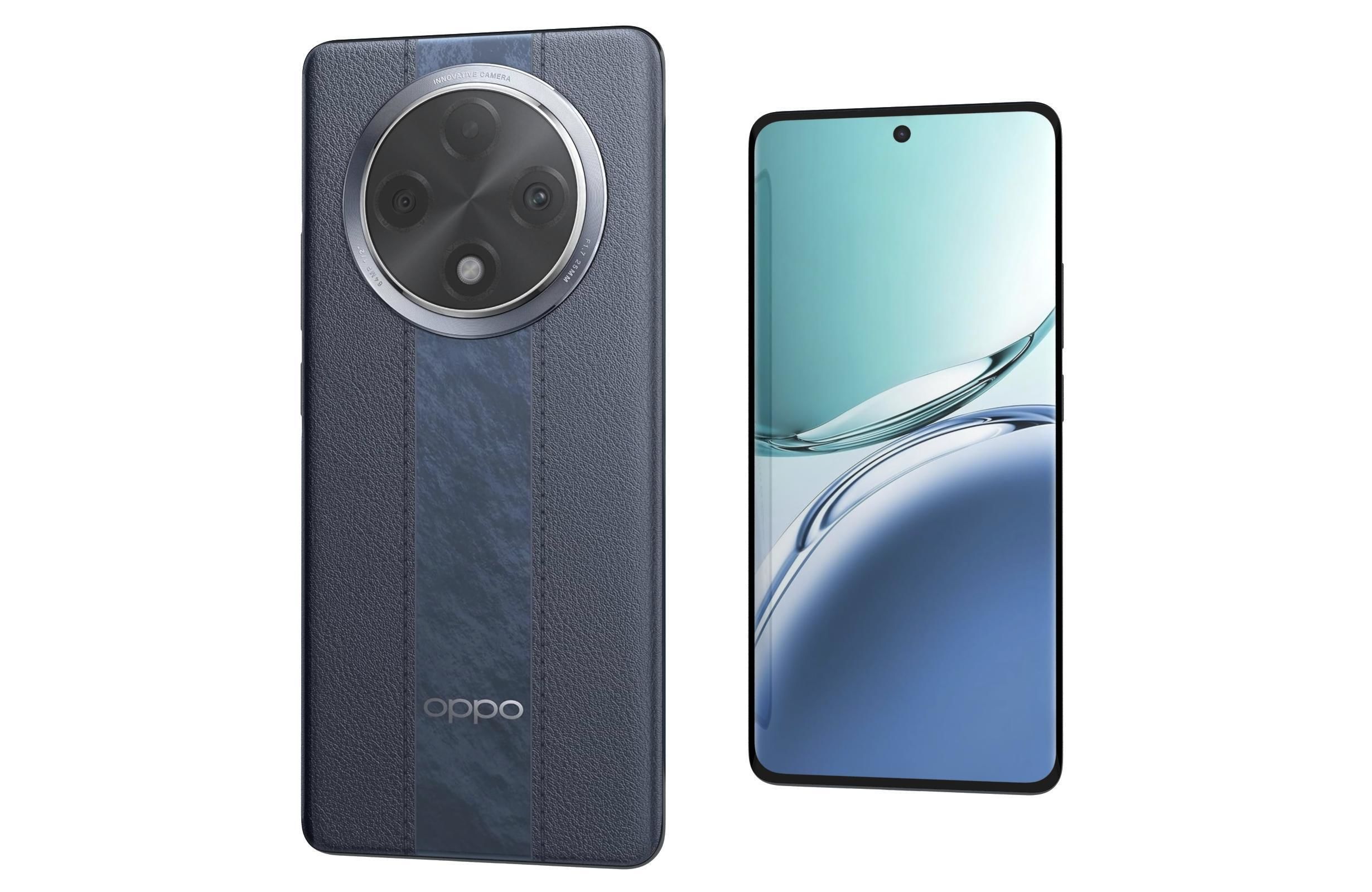 Oppo F27 Pro Plus Midnight Navy 3D model_7