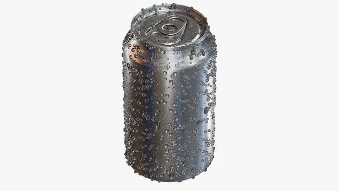 Realistic Condensation Can Low-poly 3D model