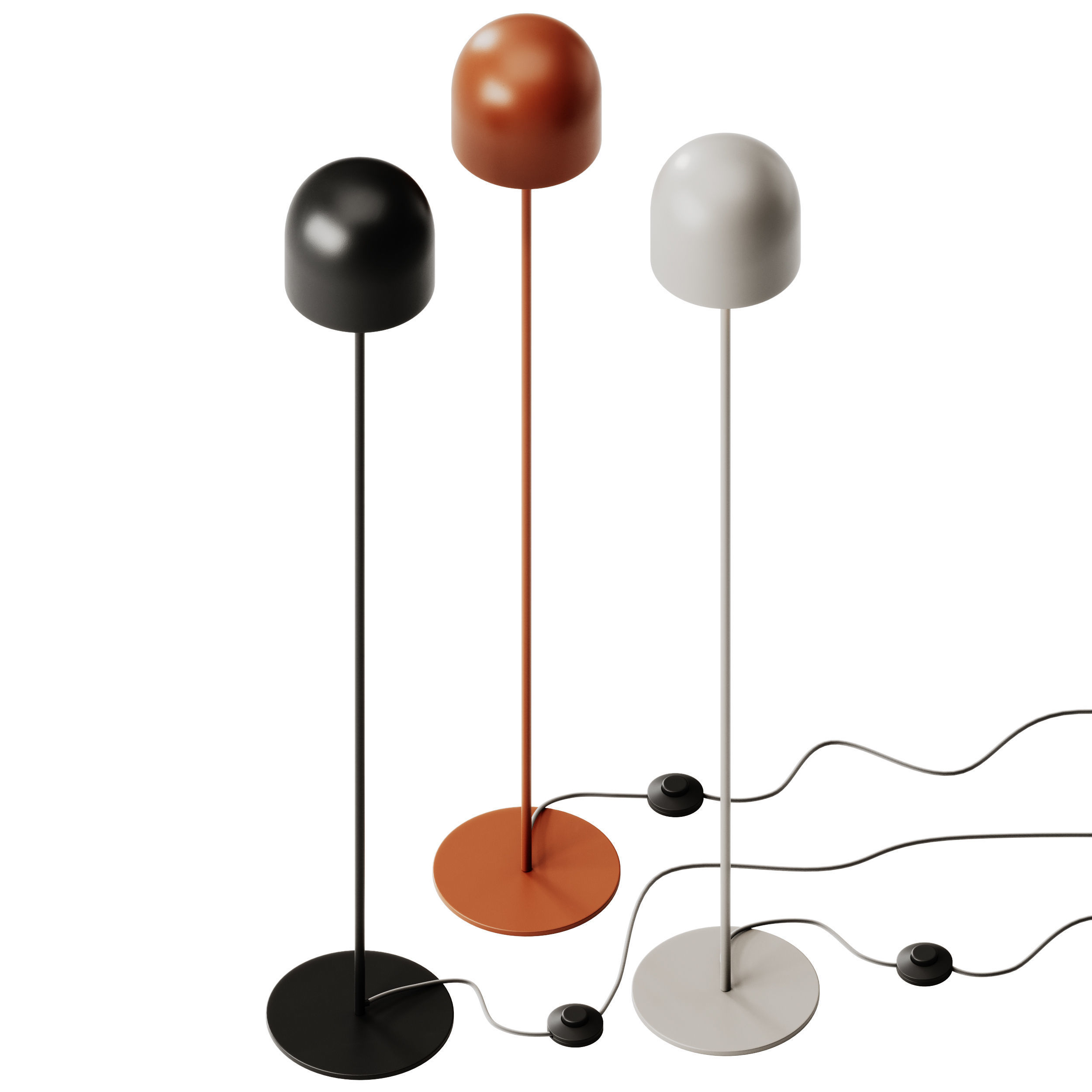 Robin Rio Floor Lamp 3D model_1