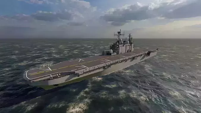 Frigate type-Warship  3D model