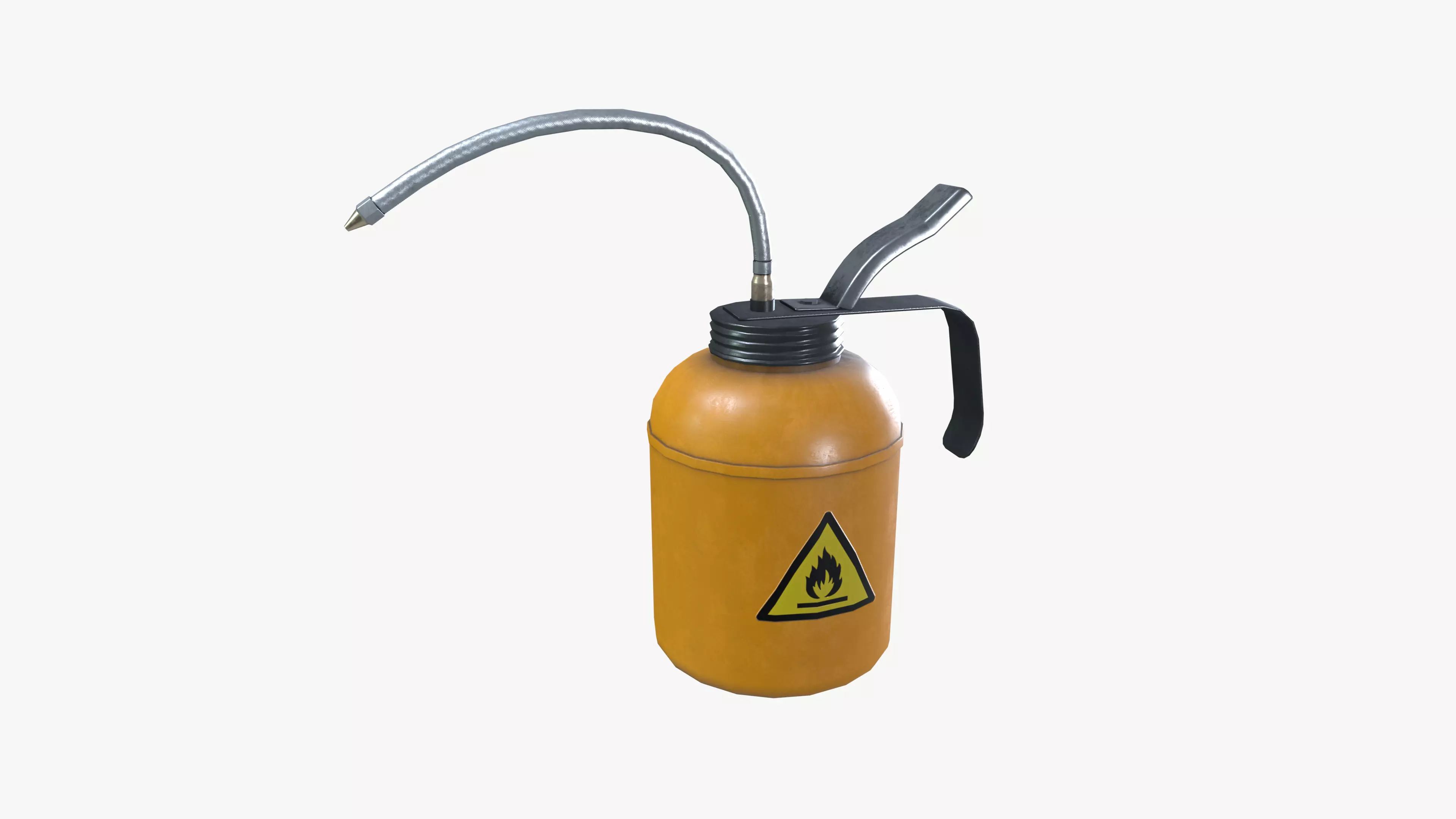 Lubricant Oil Can 3D model_0