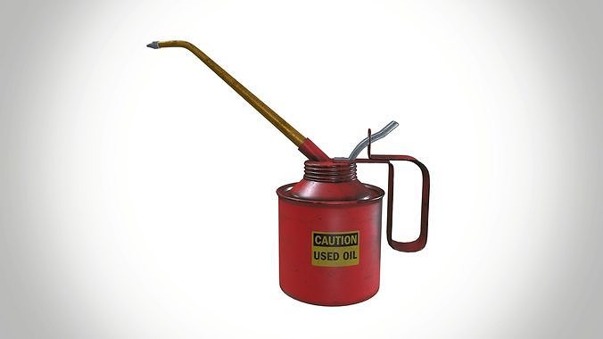Lubricant Oil Can 3D model