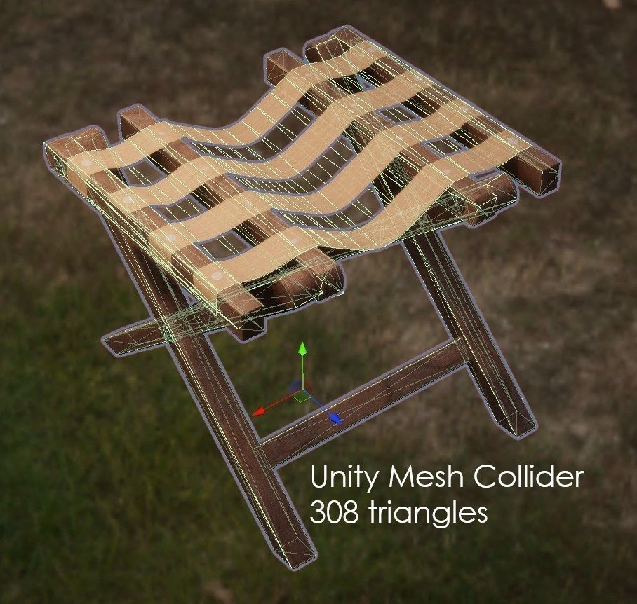 Vintage Wooden Luggage Suitcase Rack - 4K PBR Low-poly 3D model_8