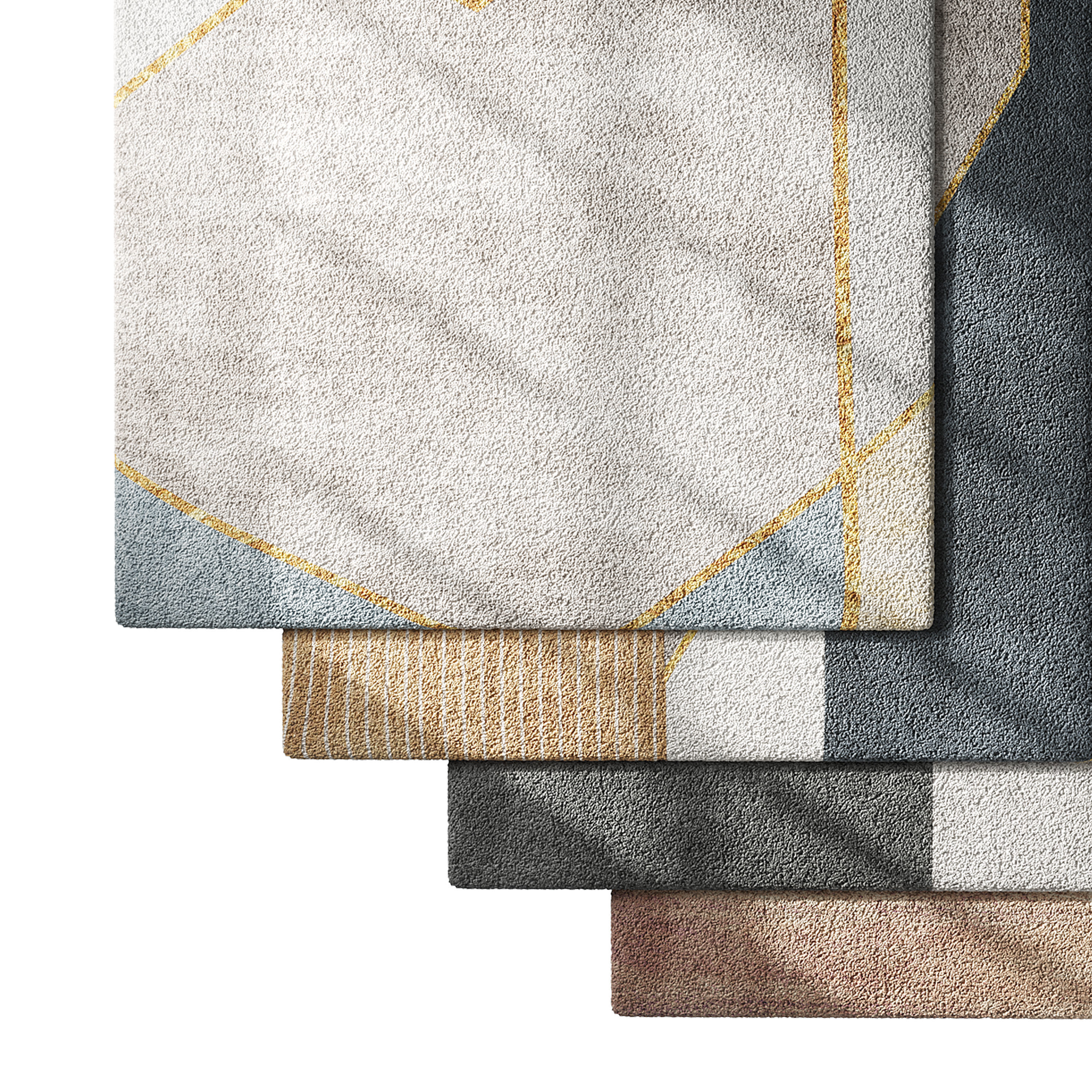 Carpet set 60 3D model_2