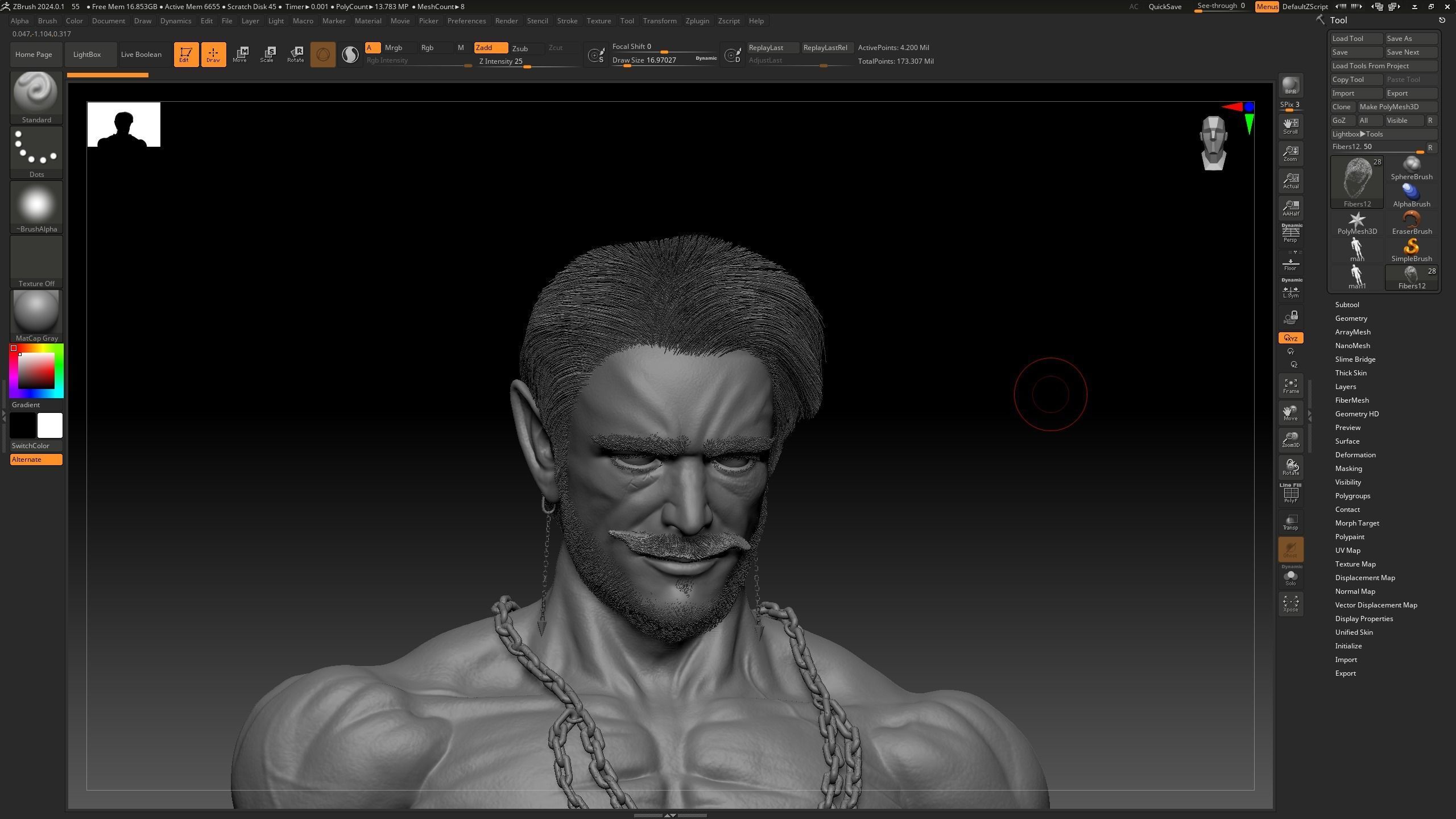 fighter 3D print model_5