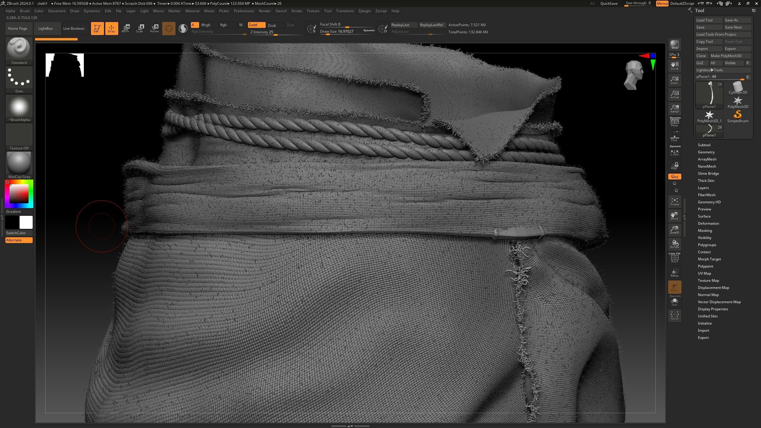fighter 3D print model_9
