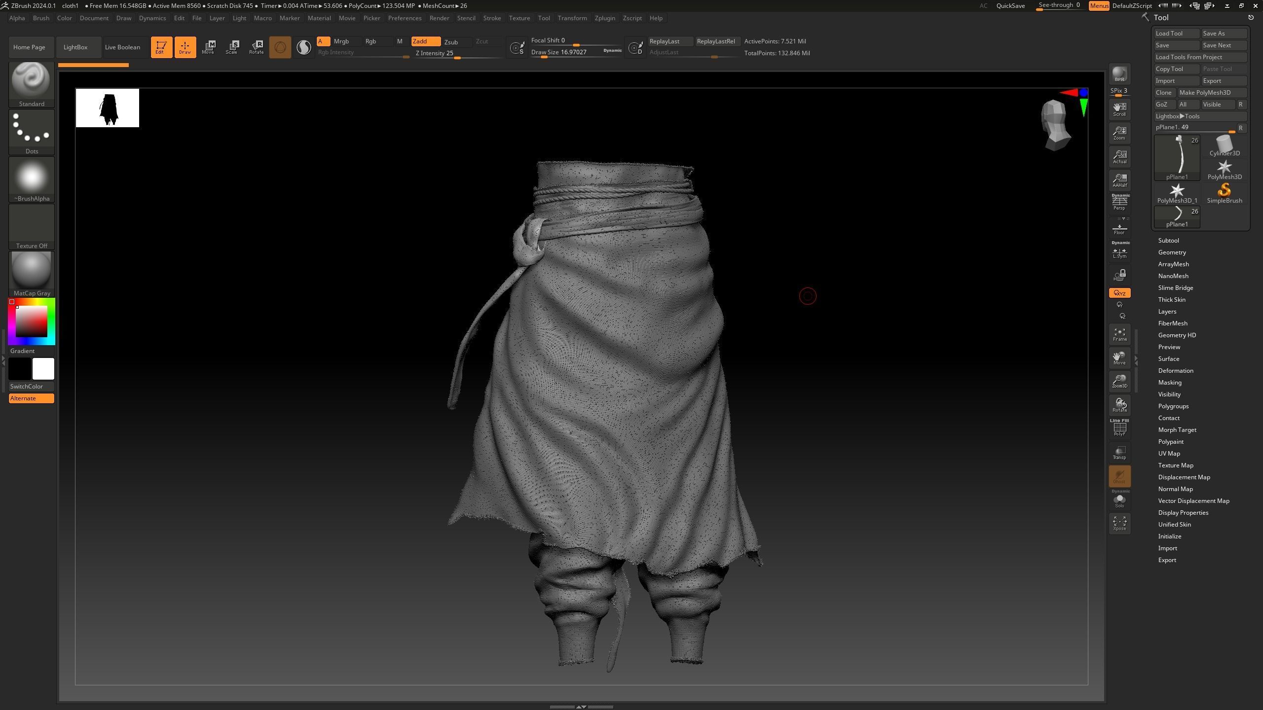 fighter 3D print model_7