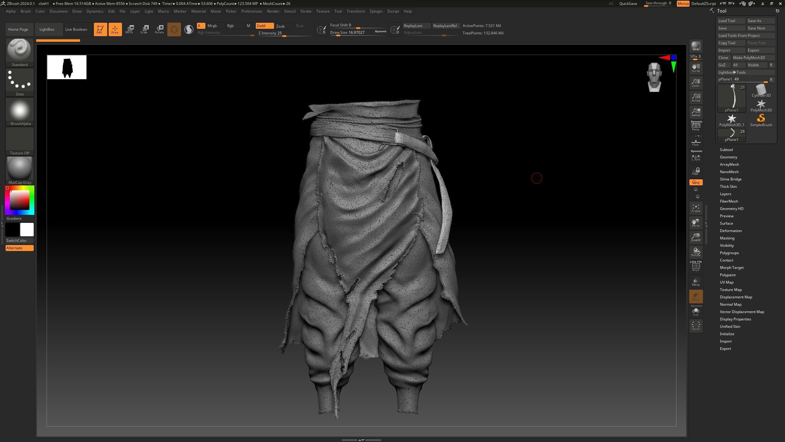fighter 3D print model_6
