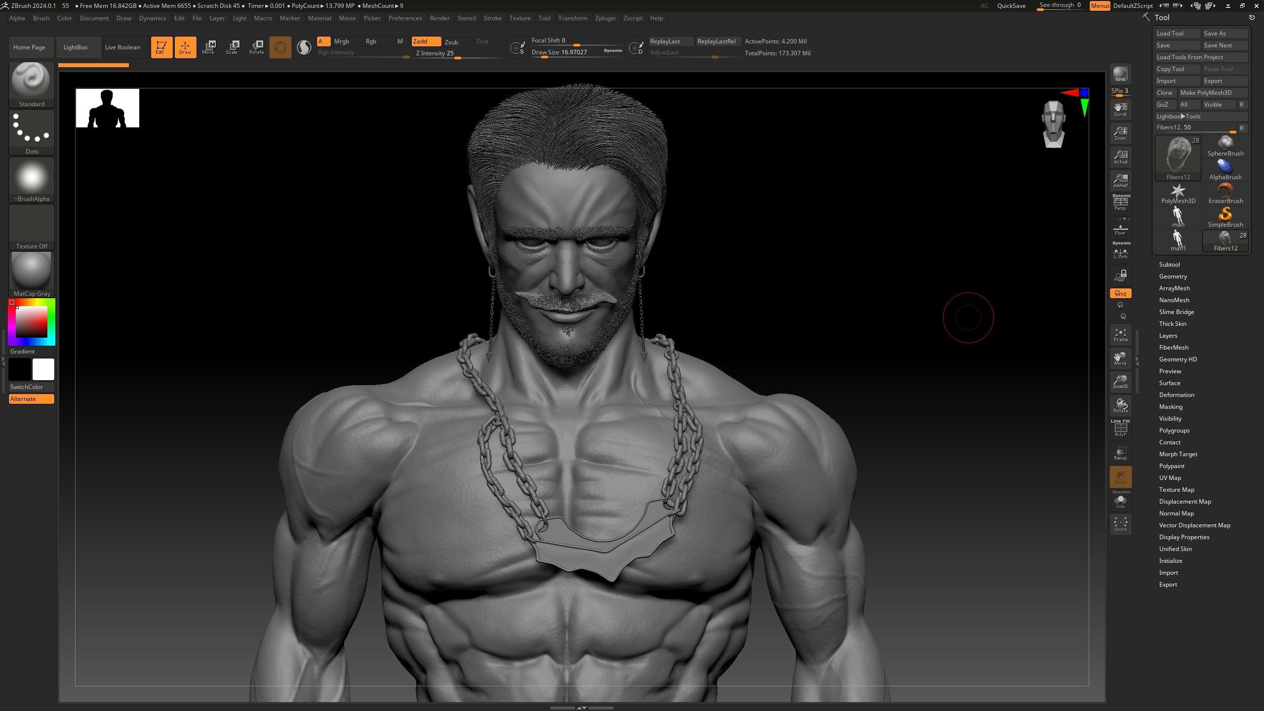 fighter 3D print model_4