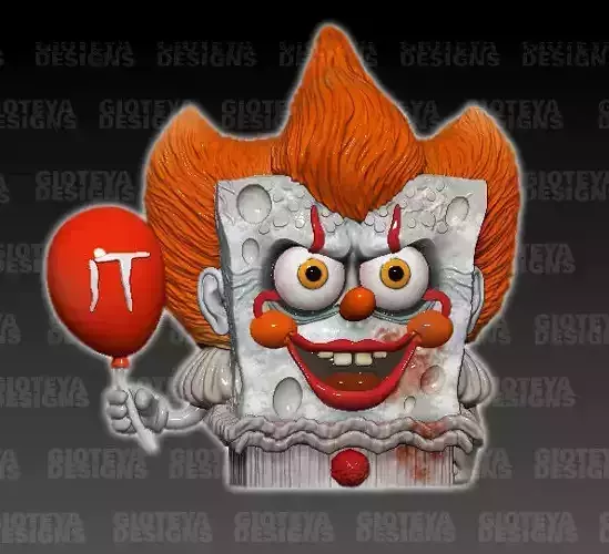 Cosplay Bob Pennywise 3D model