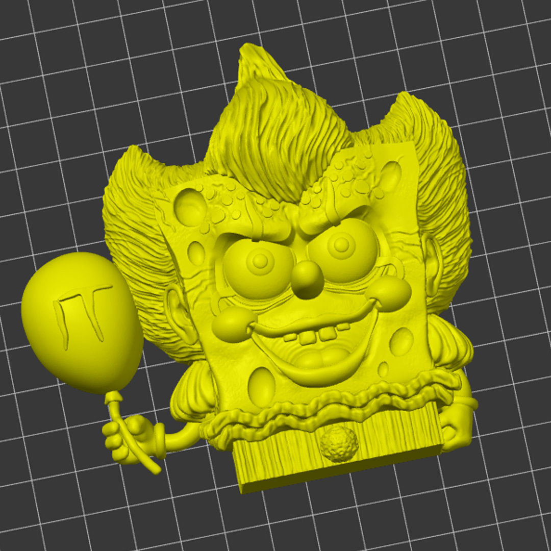 Cosplay Bob Pennywise 3D model_2