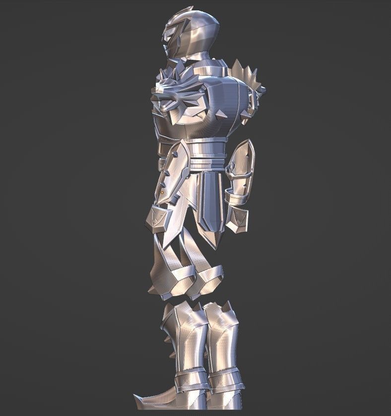 Wolzard Magiranger Koragg Mystic Force full armor helmet 3D print model_3