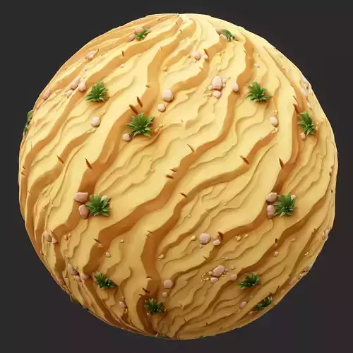  Stylized Sand Seamless Texture