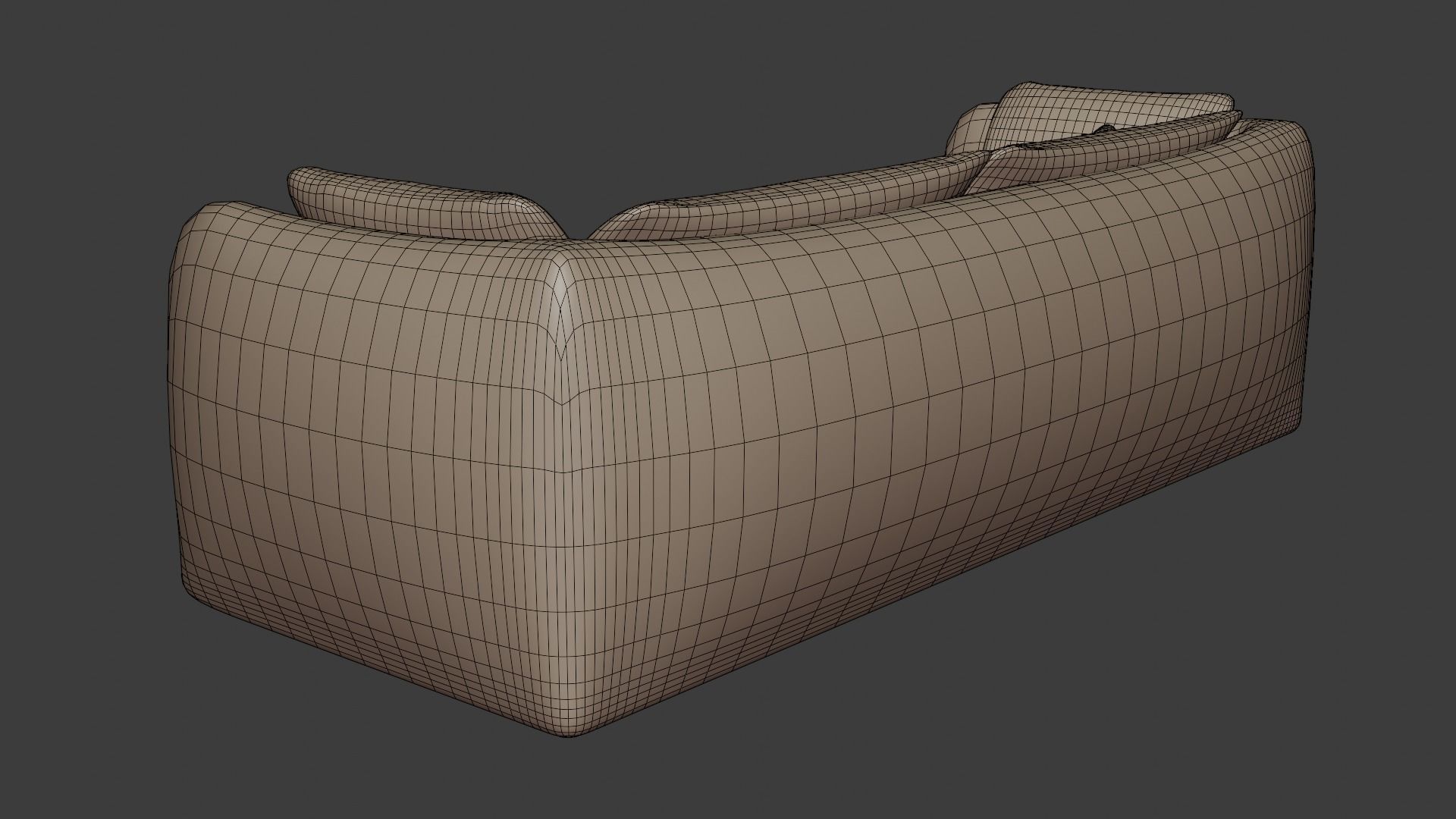 Sofa in an elegant style in light colors 3D model_7