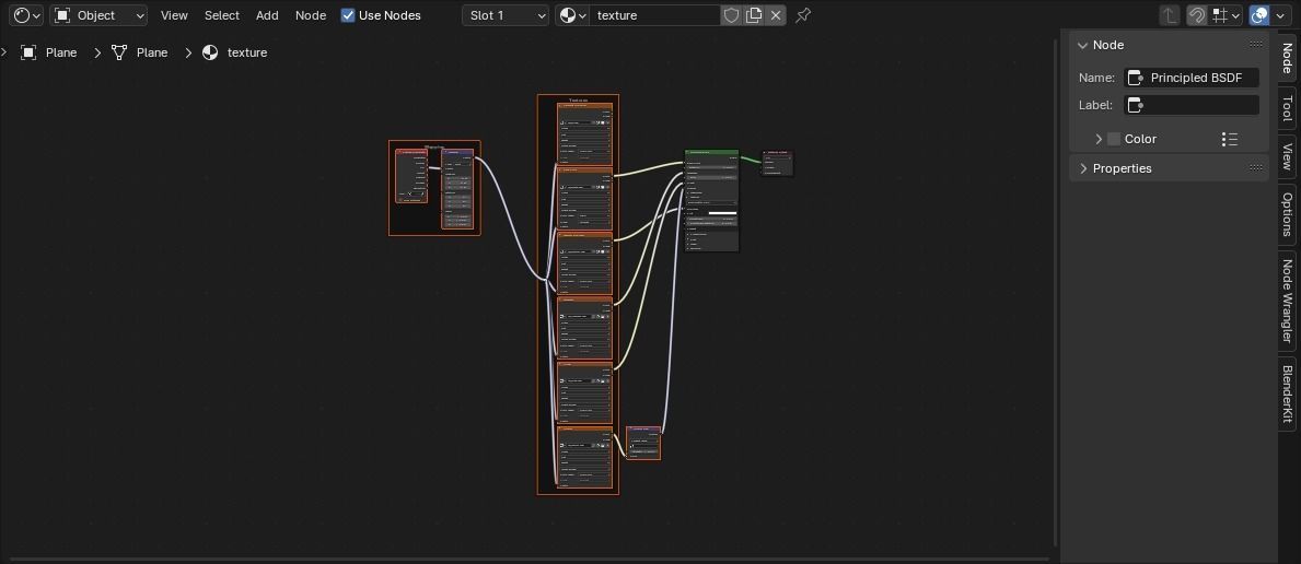 grass with flowers Low-poly 3D model_5