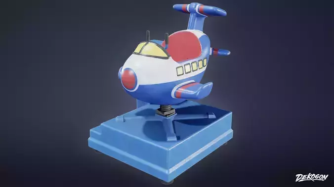 SUBURBS - Coin Op Machine 01 - LOW POLY AND NANITE