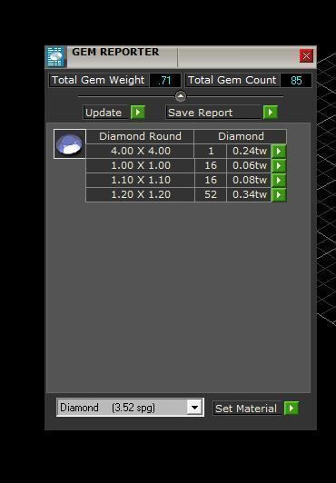 Diamond Engagement Ring 3D print model_5