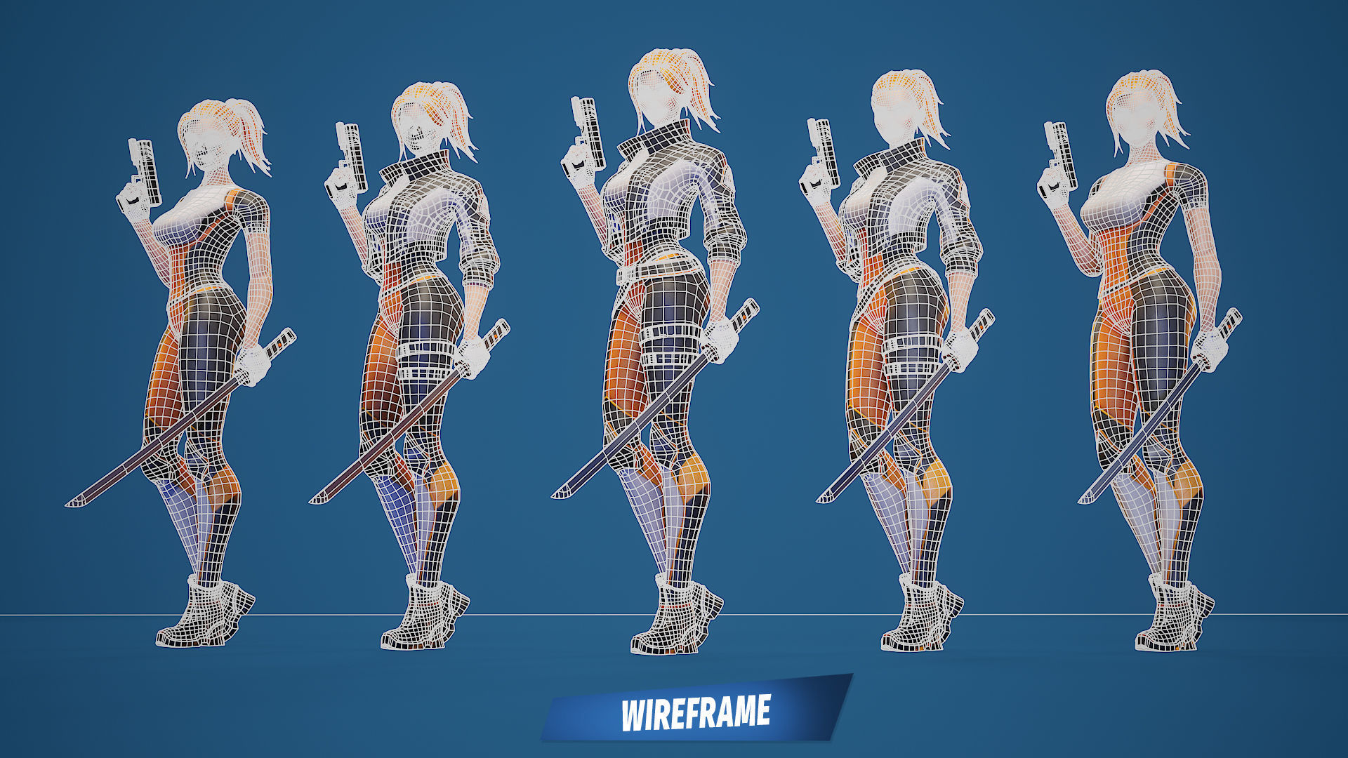 Mira Nightly - Game ready stylized Low-poly 3D model Low-poly 3D model_19