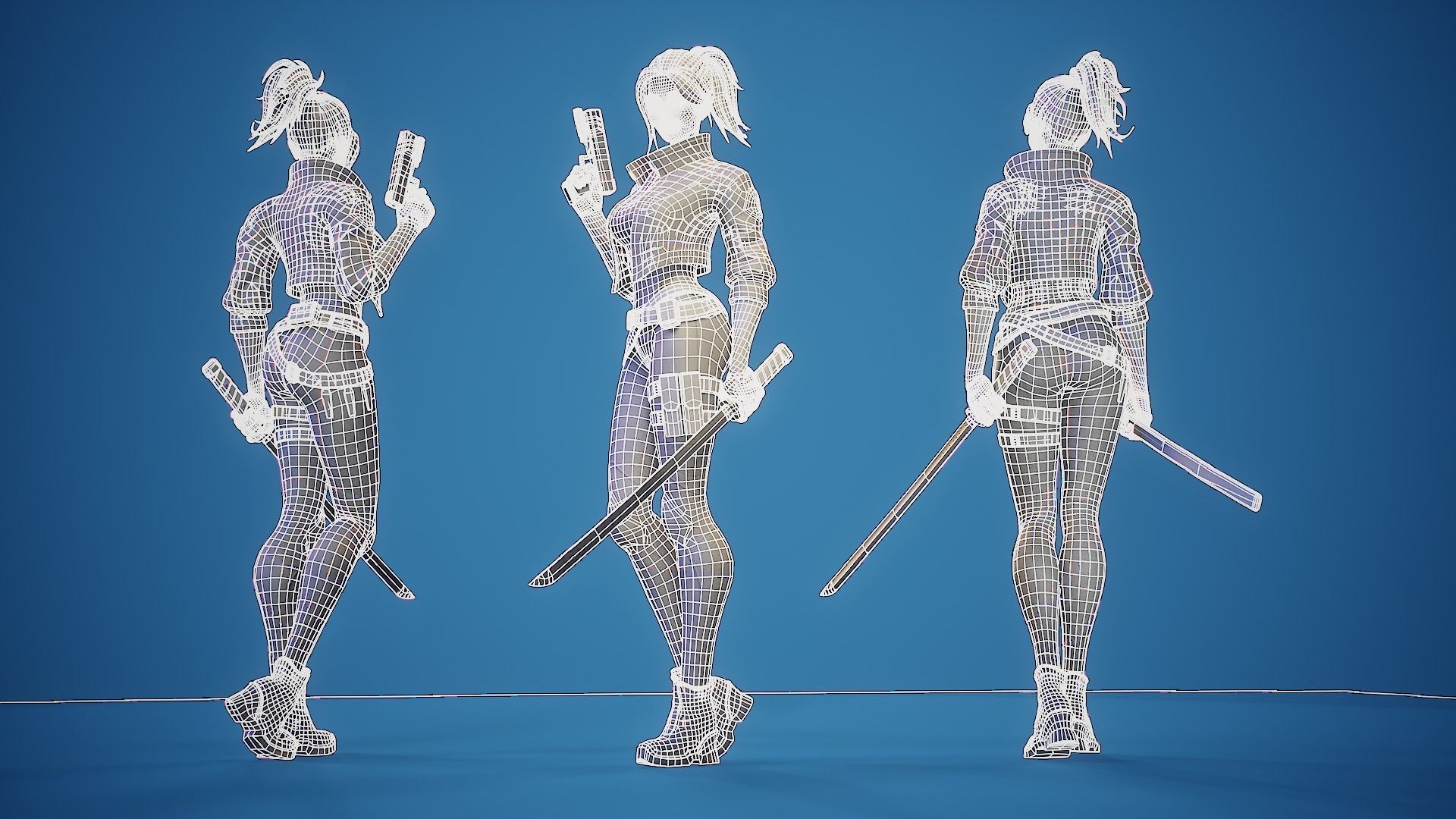 Mira Nightly - Game ready stylized Low-poly 3D model Low-poly 3D model_20