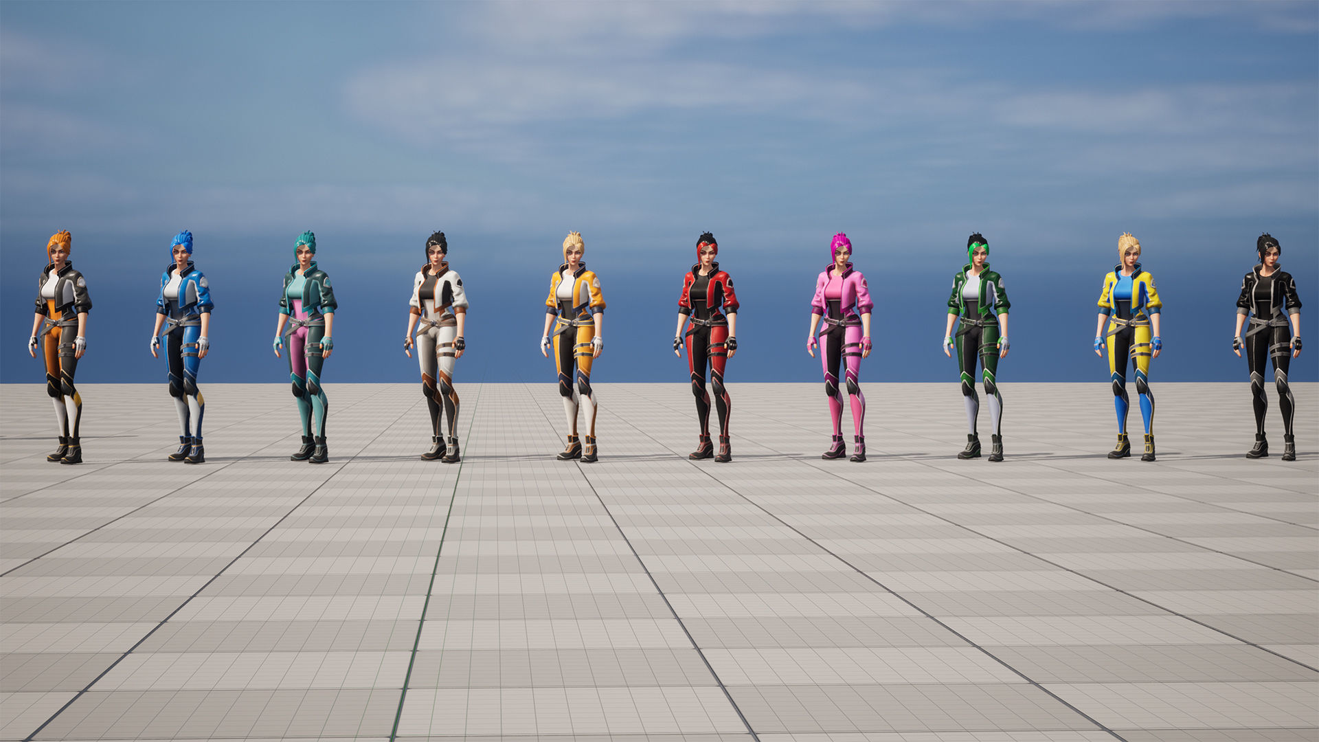 Mira Nightly - Game ready stylized Low-poly 3D model Low-poly 3D model_13