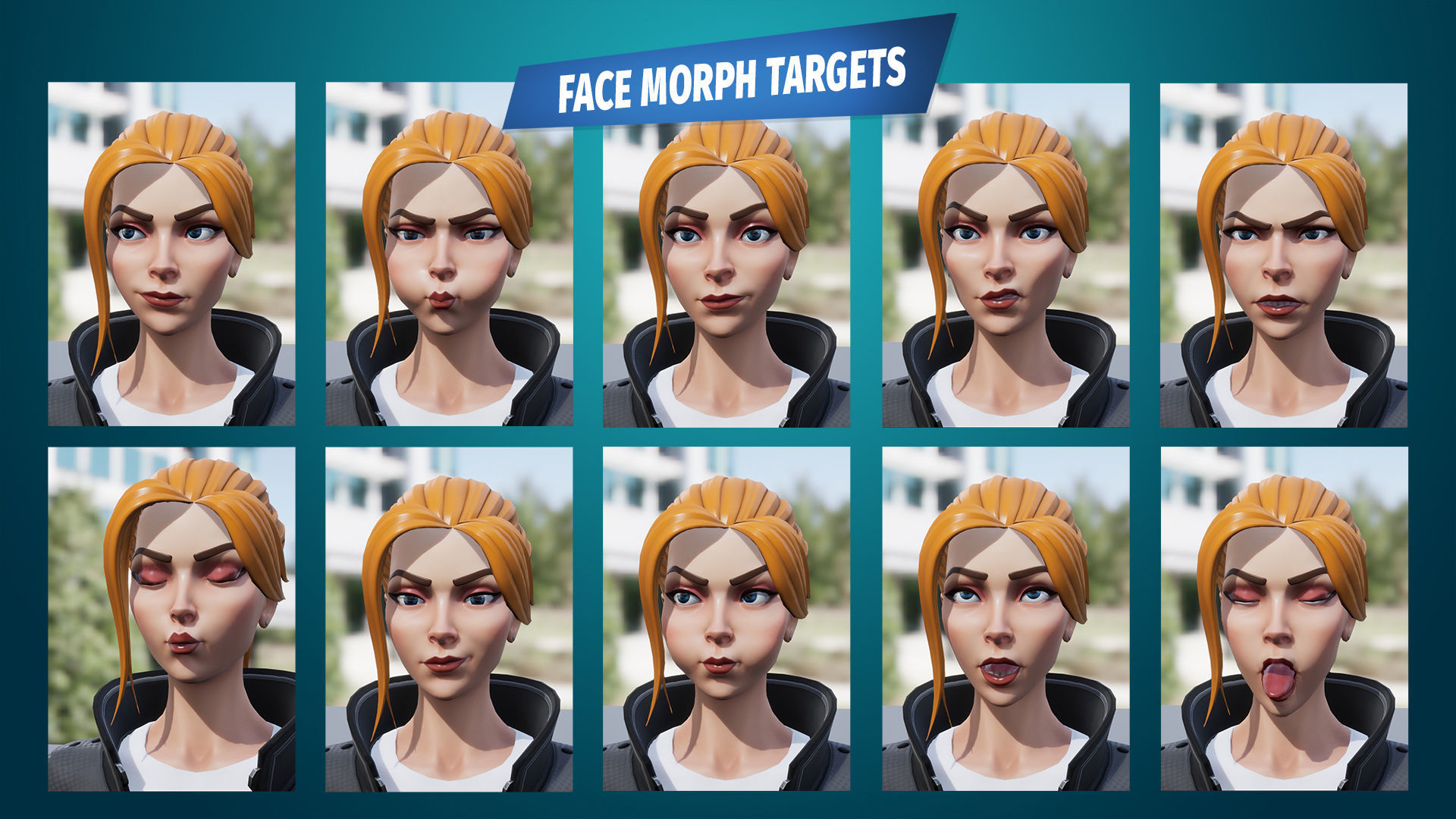 Mira Nightly - Game ready stylized Low-poly 3D model Low-poly 3D model_17