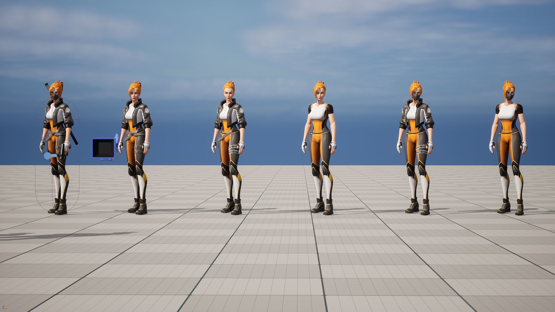 Mira Nightly - Game ready stylized Low-poly 3D model Low-poly 3D model_16