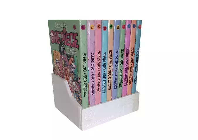 One Piece Manga Organizer 09 Whole Cake Saga 3D print model