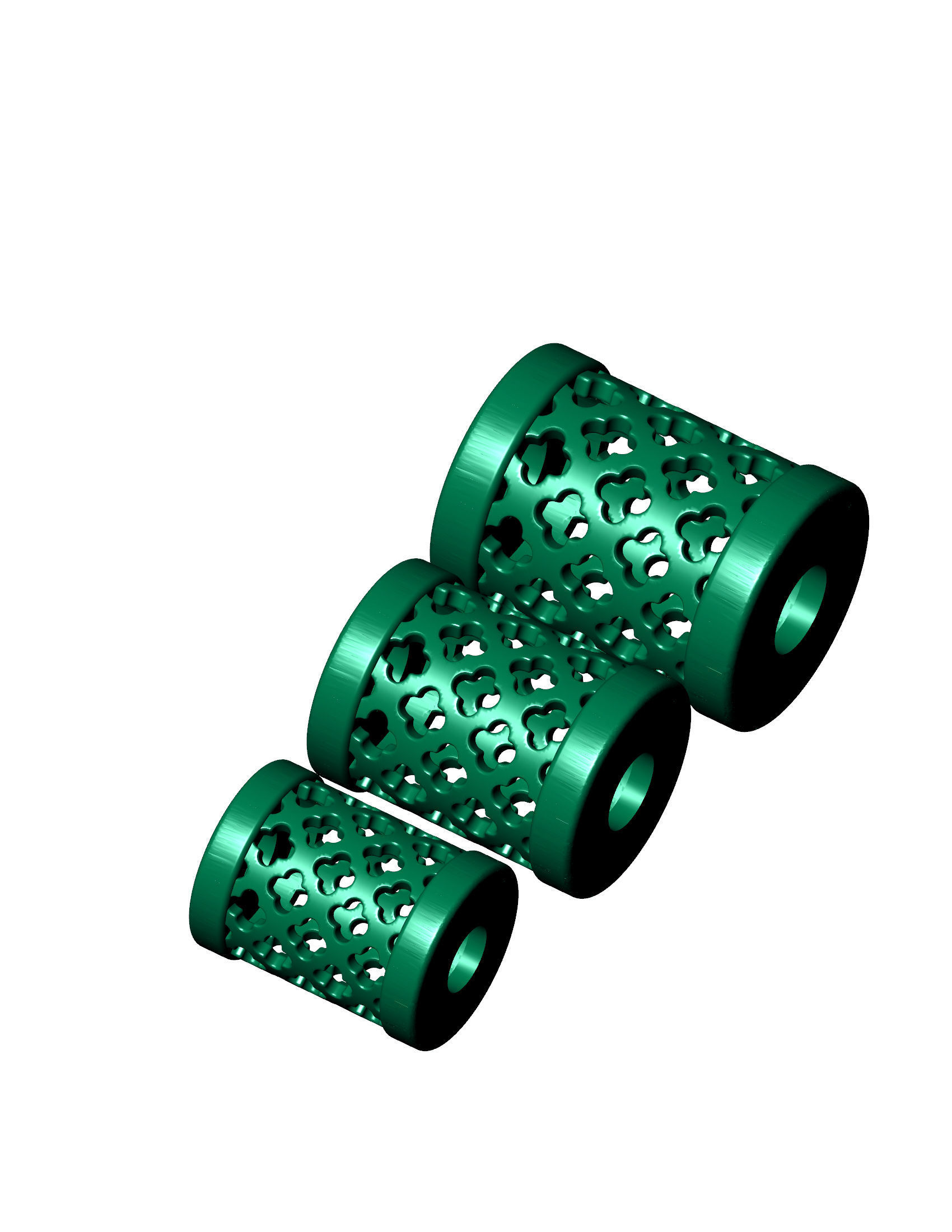 3 size beads or balls or jewellery accessories 3D print model_1