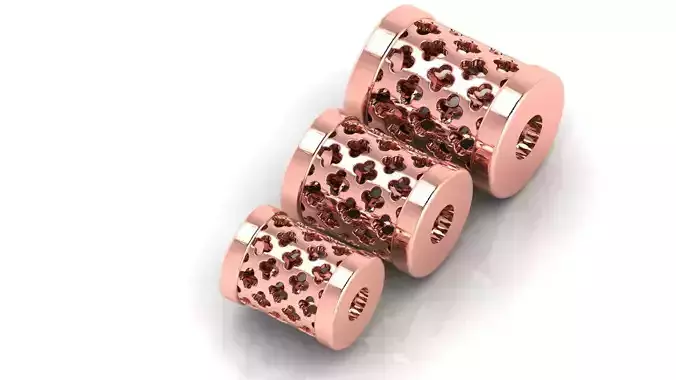 3 size beads or balls or jewellery accessories 3D print model