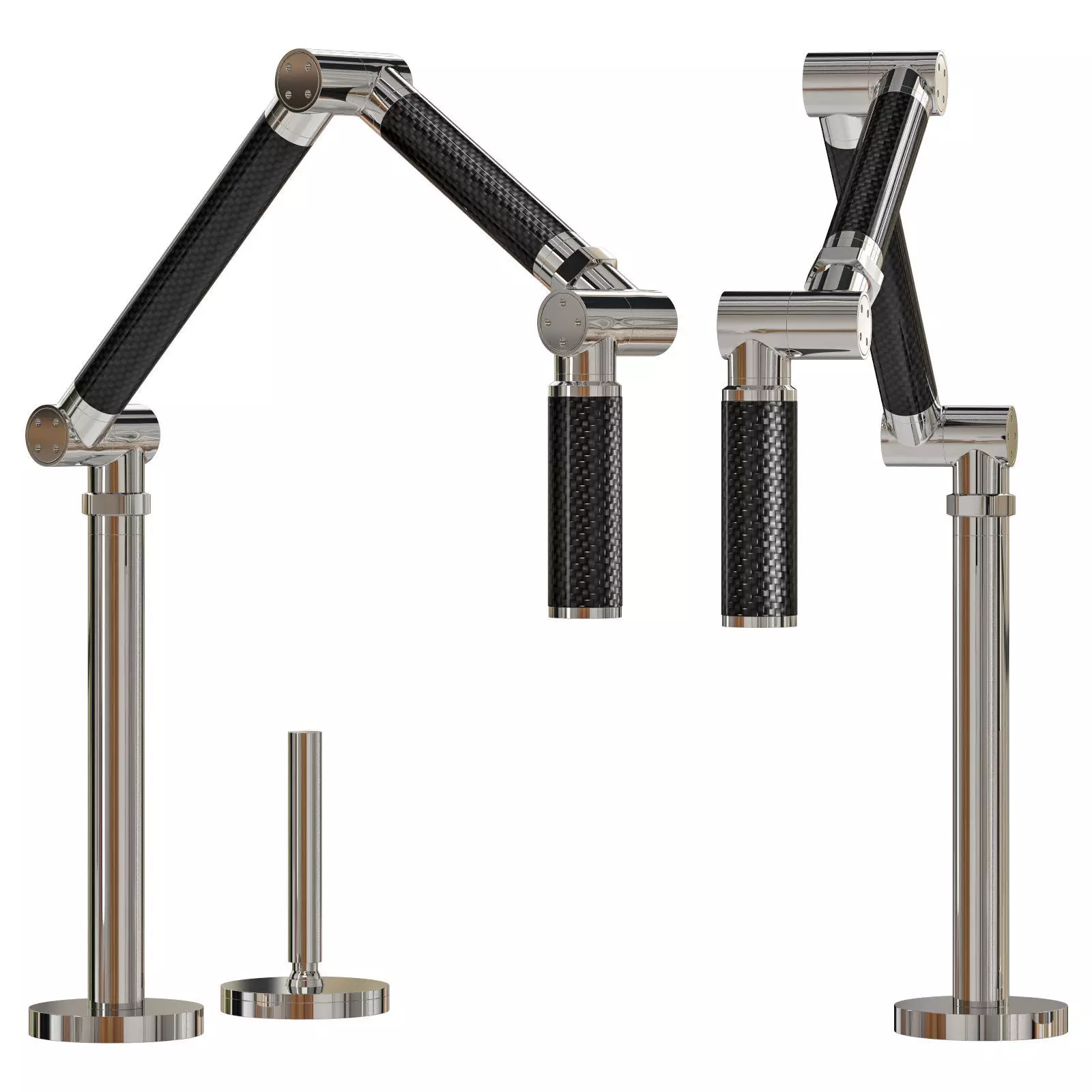 kohler karbon K-6227-CP tap 3D model_0