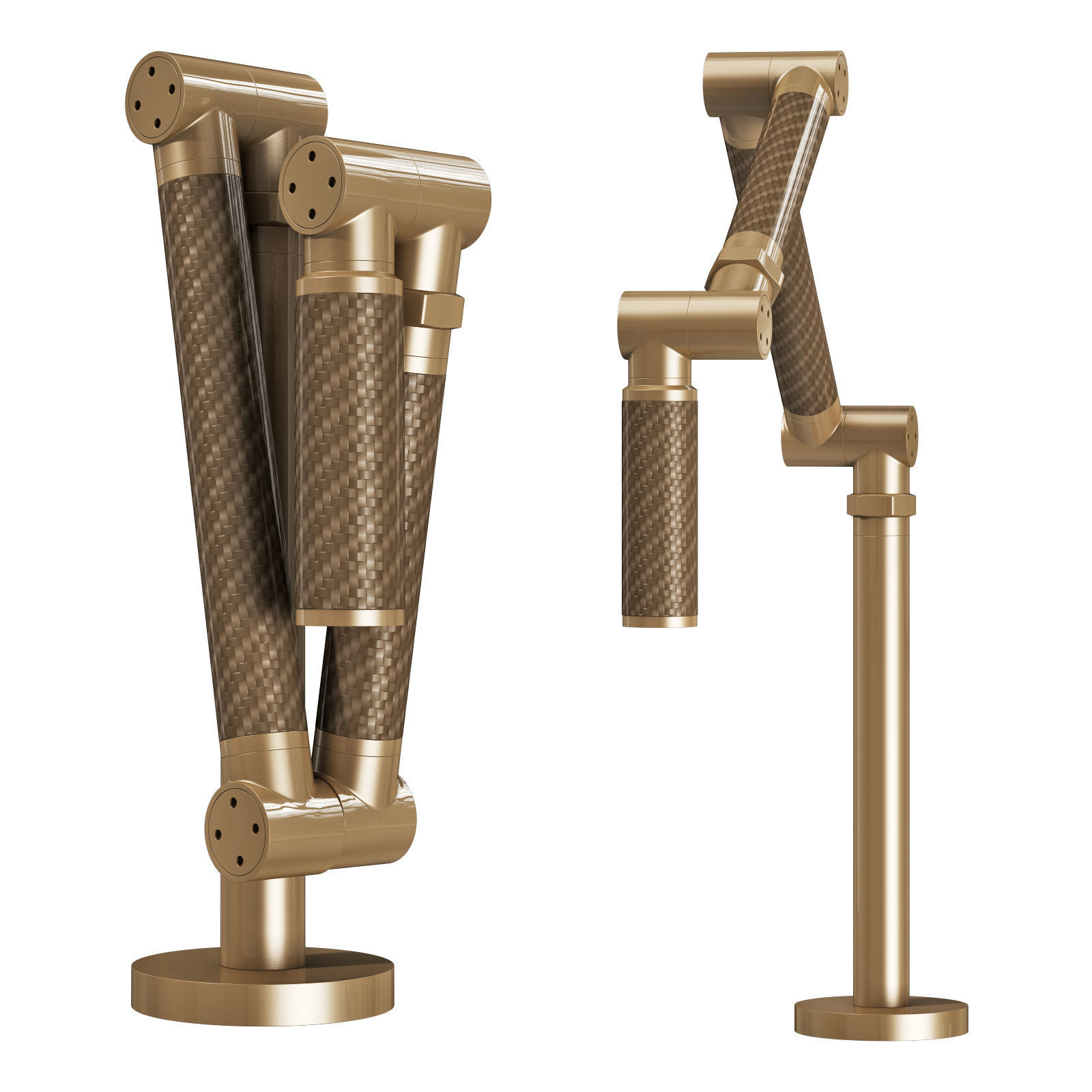kohler karbon K-6227-CP tap 3D model_7