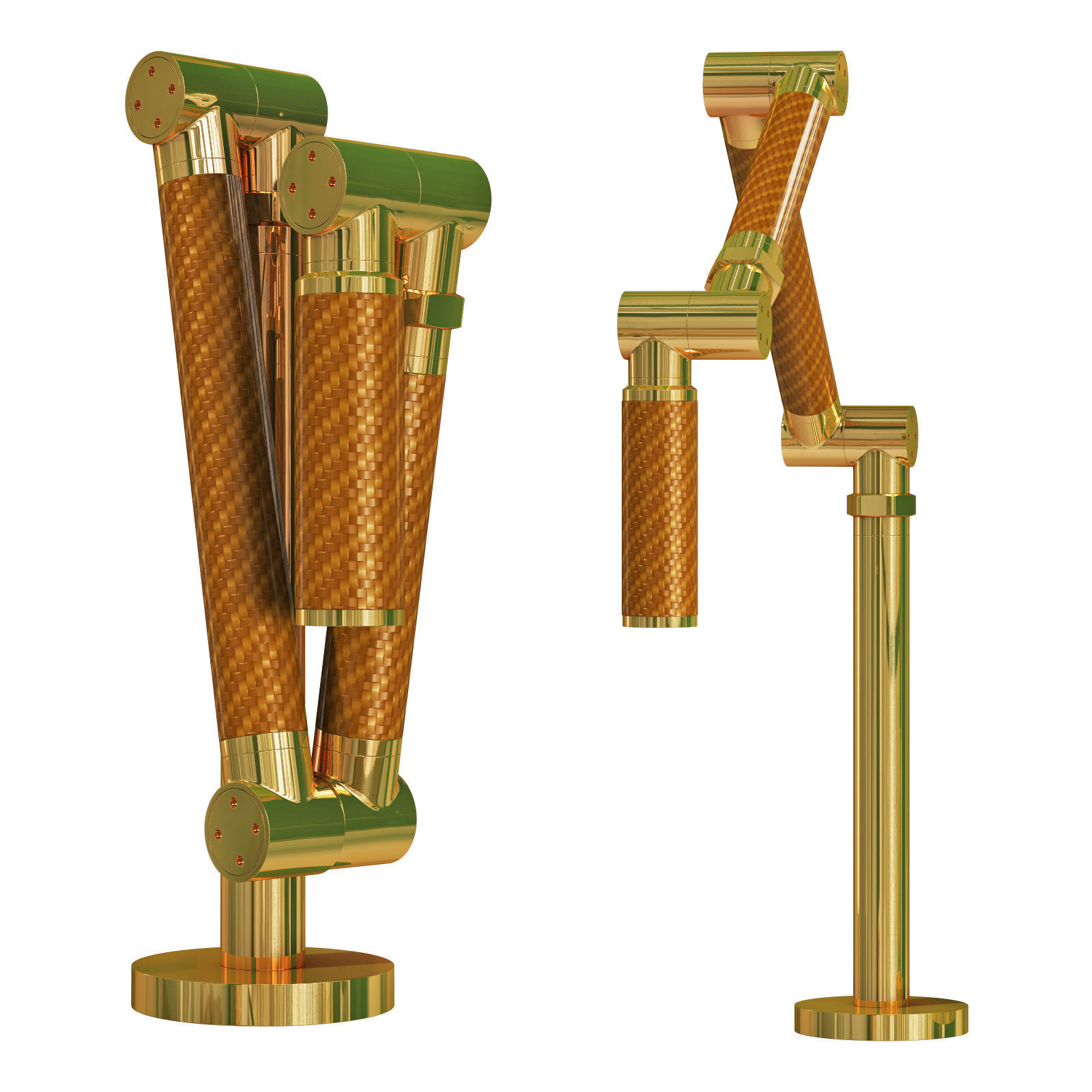 kohler karbon K-6227-CP tap 3D model_6