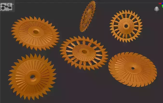 Sudarshan chakra 3D print model