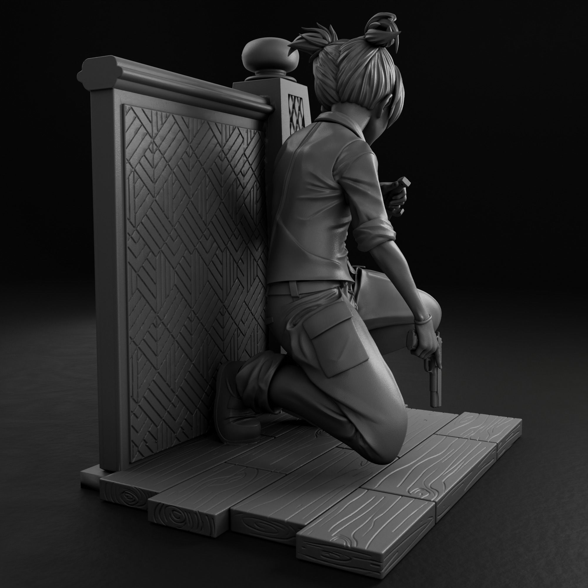 Nagisa Shiota - Assassination Classroom 3D print model_6