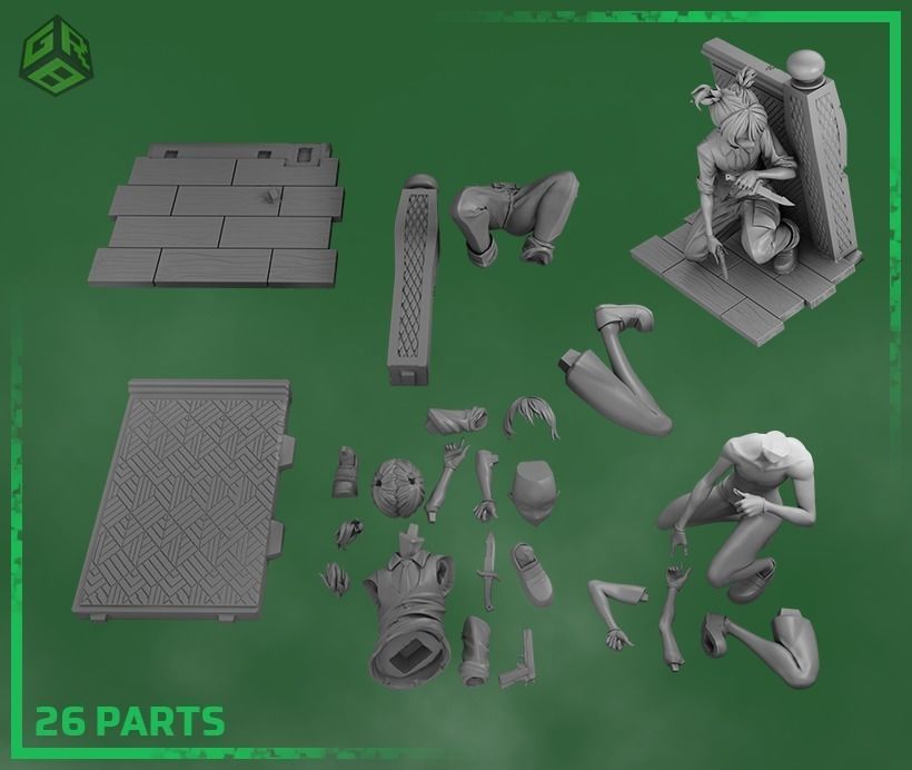 Nagisa Shiota - Assassination Classroom 3D print model_11