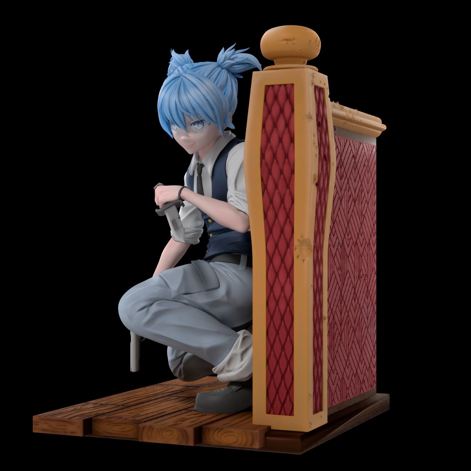 Nagisa Shiota - Assassination Classroom 3D print model_8