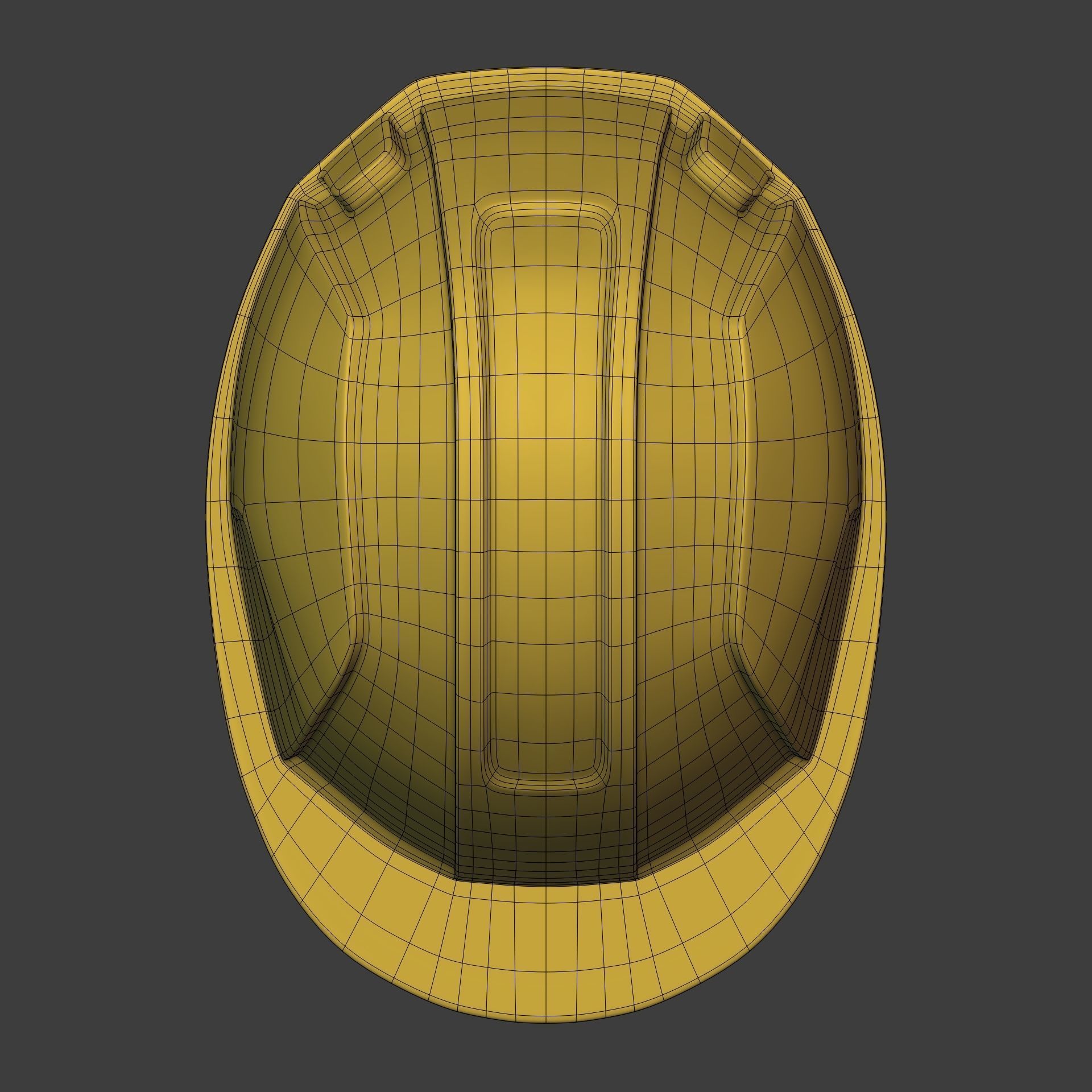 Construction Working - Mining Hat - Helmet Low-poly 3D model_9