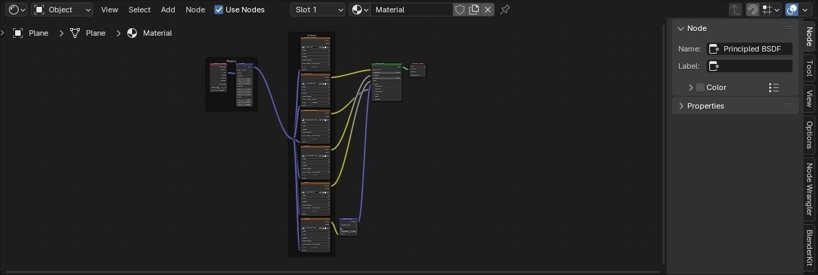 green grass Low-poly 3D model_5