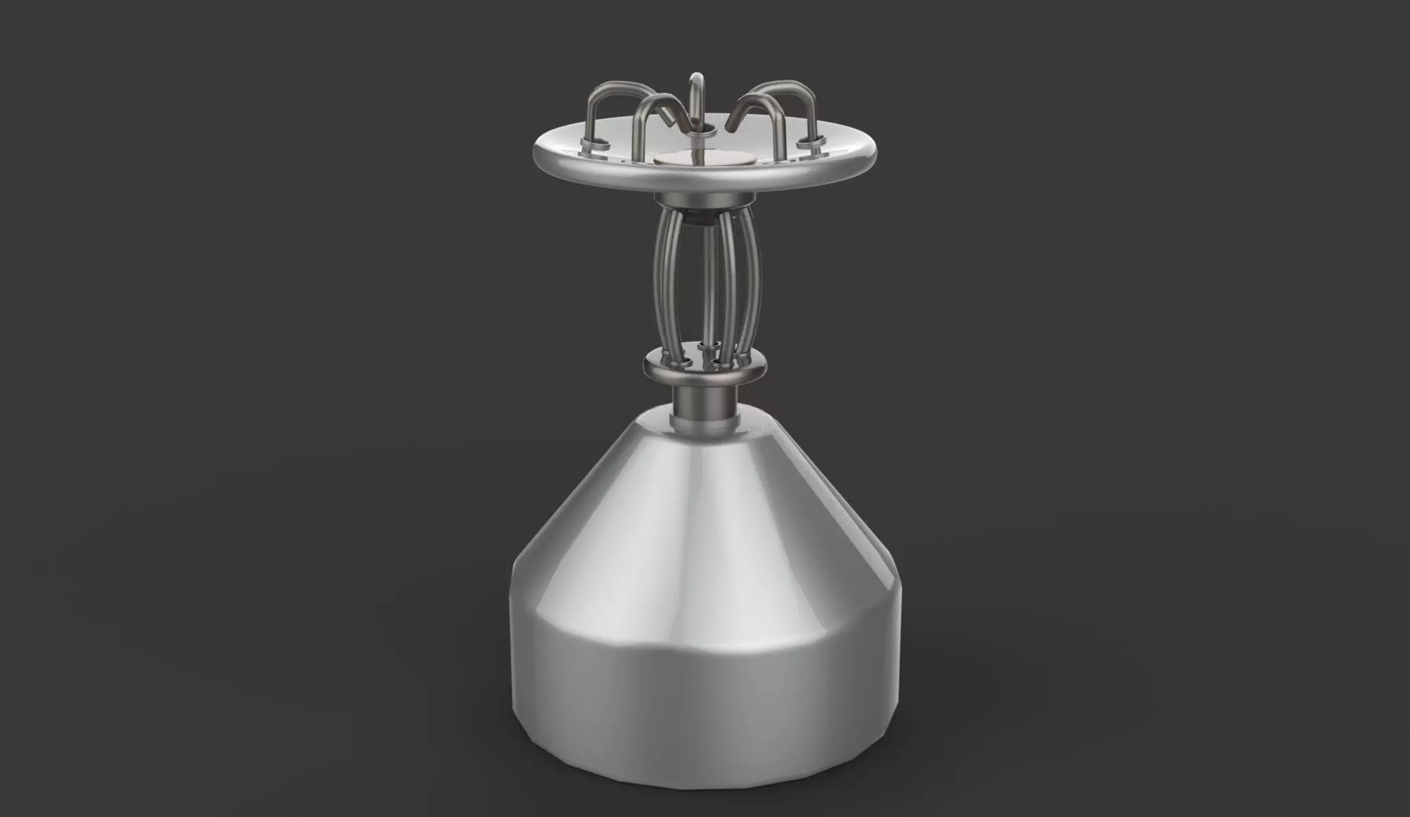 camping gas canister 3D model_0