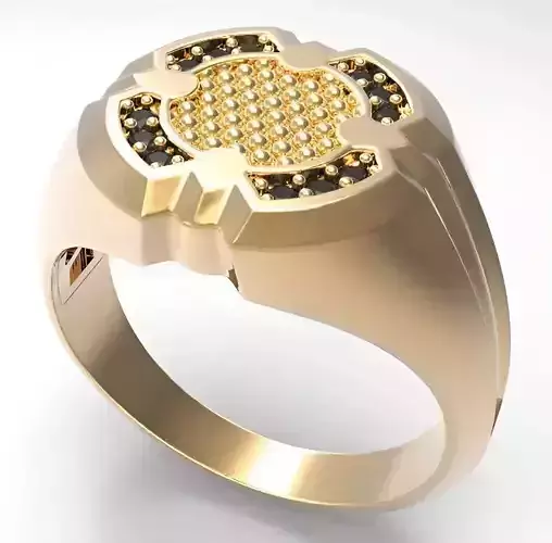 Mens Ring 3dm stl renders details 