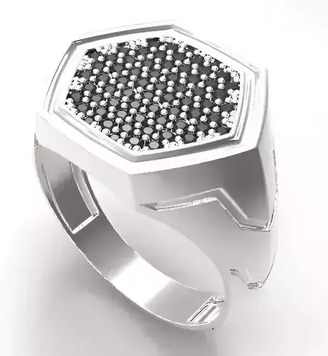 Mens Ring 3dm stl renders details 