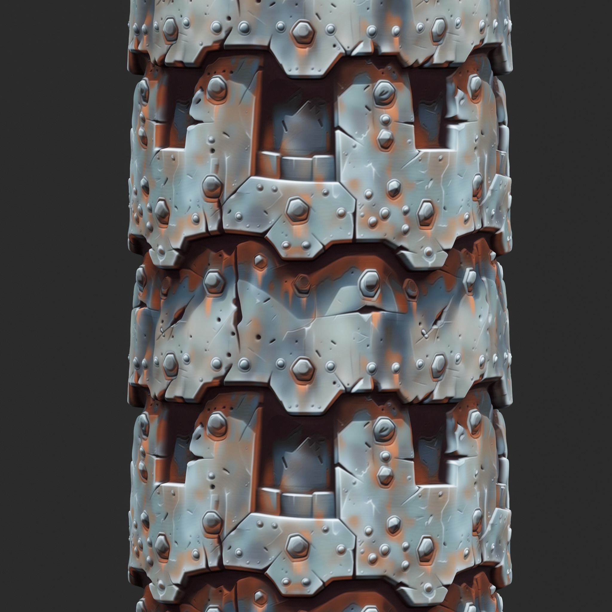 Stylized Metal Seamless Texture Texture_1