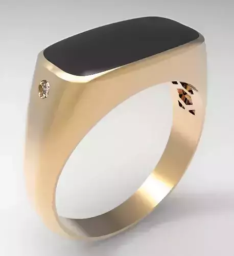 Mens Ring 3dm stl renders details 