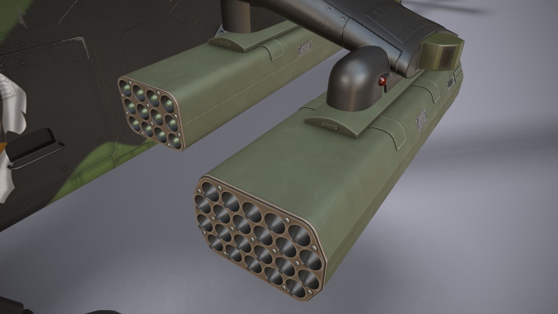  EC-665 Tiger HAC Germany Basic Animation Low-poly 3D model_19