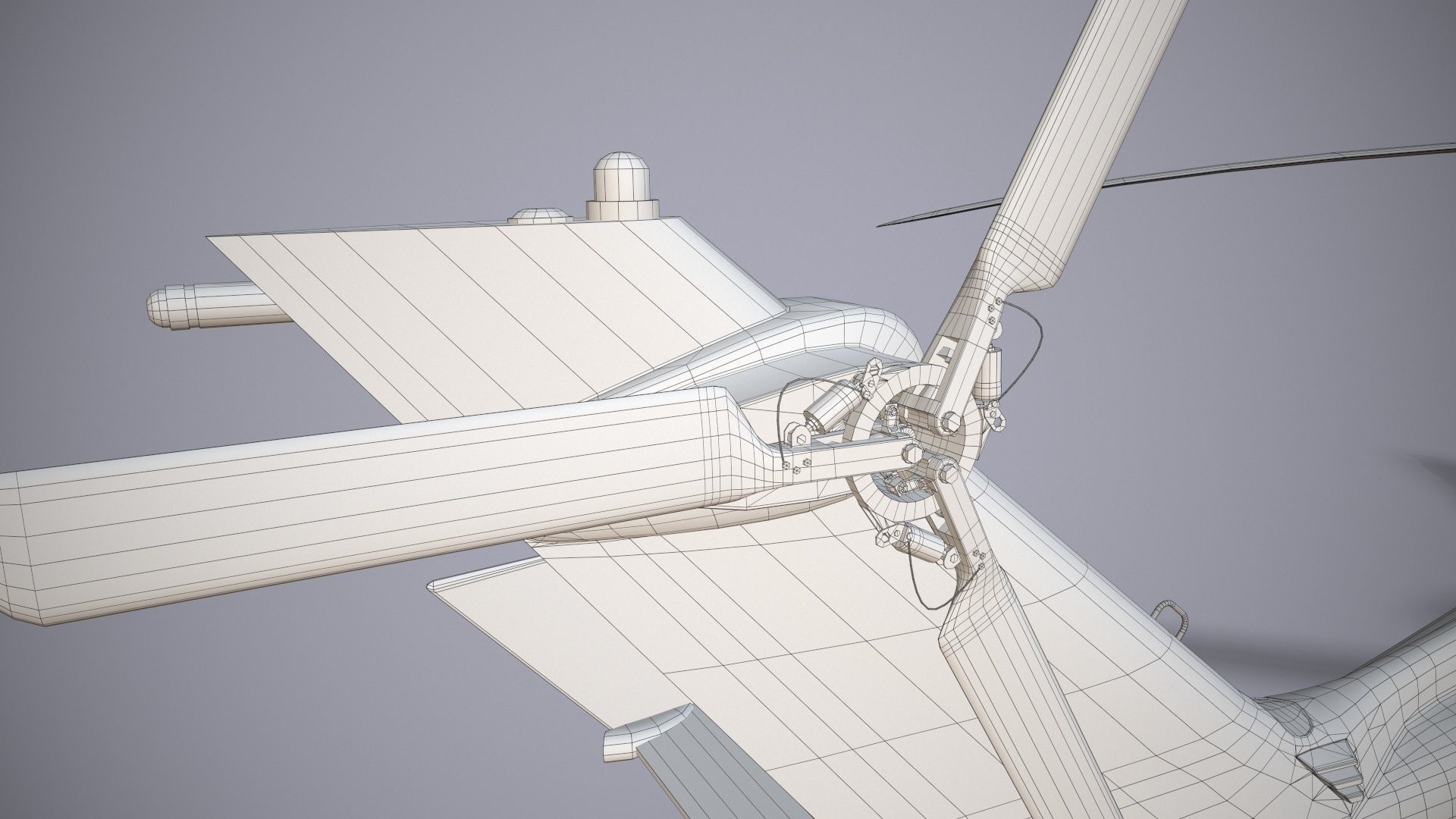  EC-665 Tiger HAC Germany Basic Animation Low-poly 3D model_44