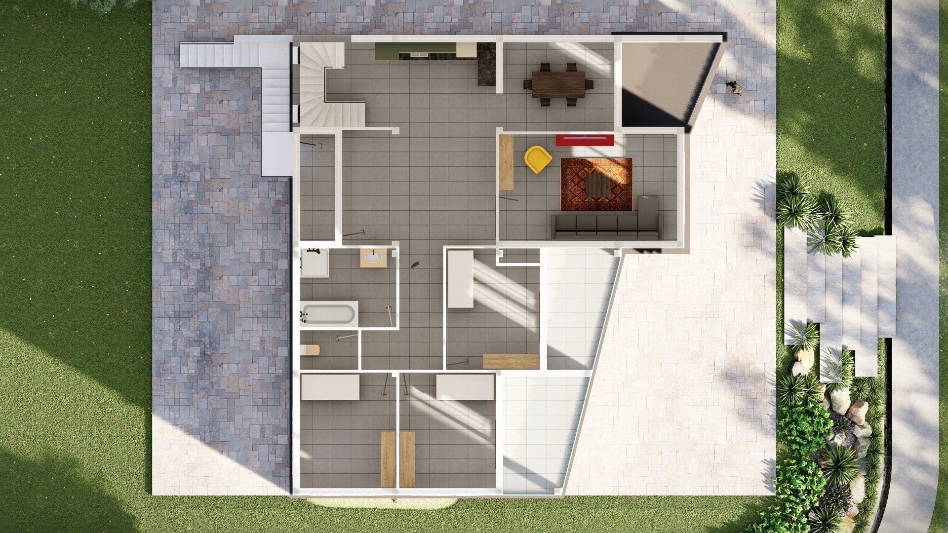 Pappino Villa 3D model_2