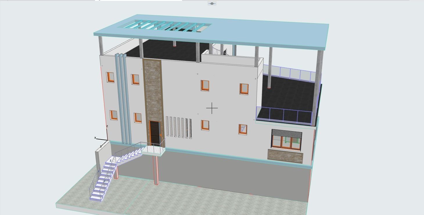 Pappino Villa 3D model_8