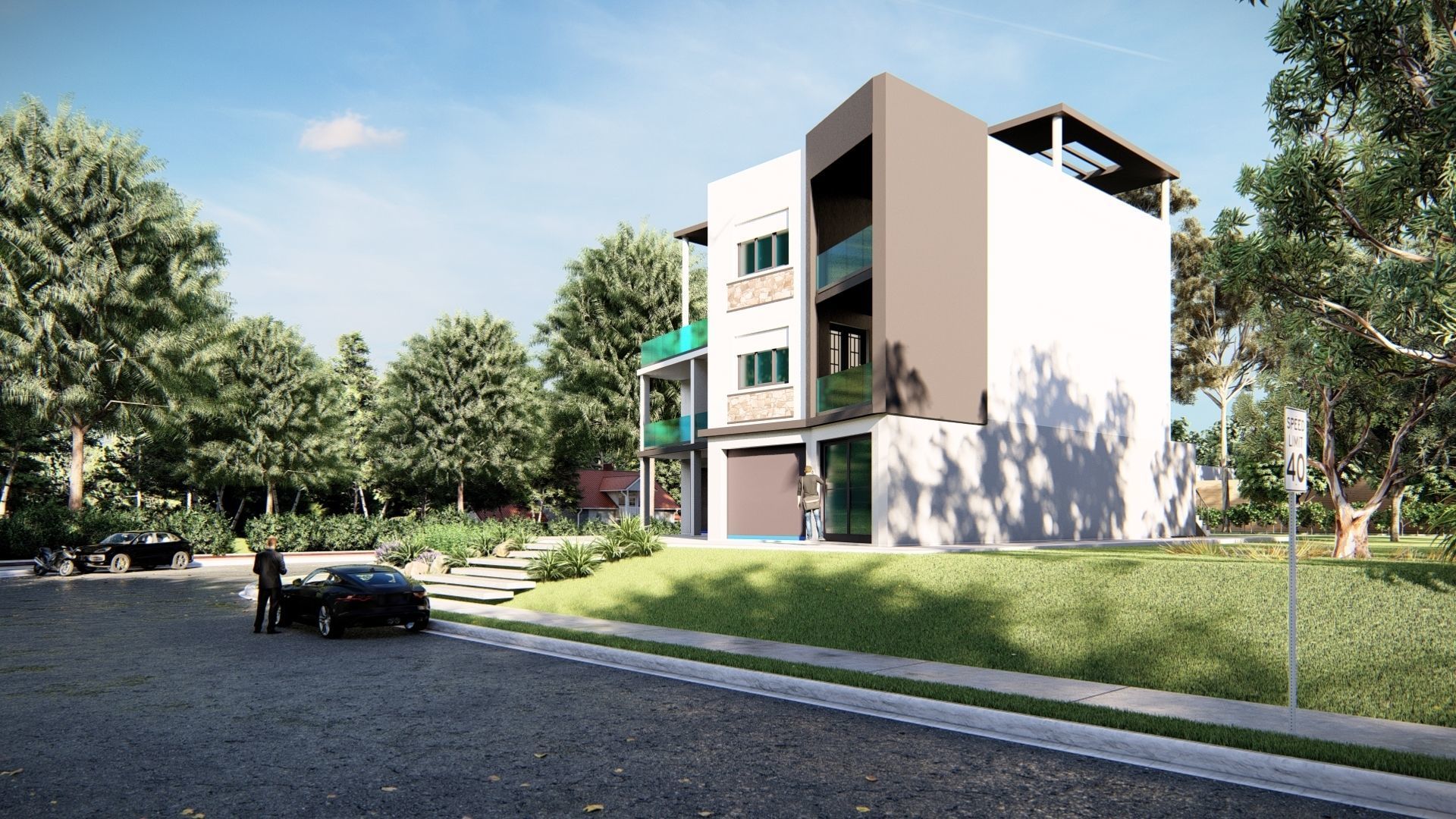 Pappino Villa 3D model_3