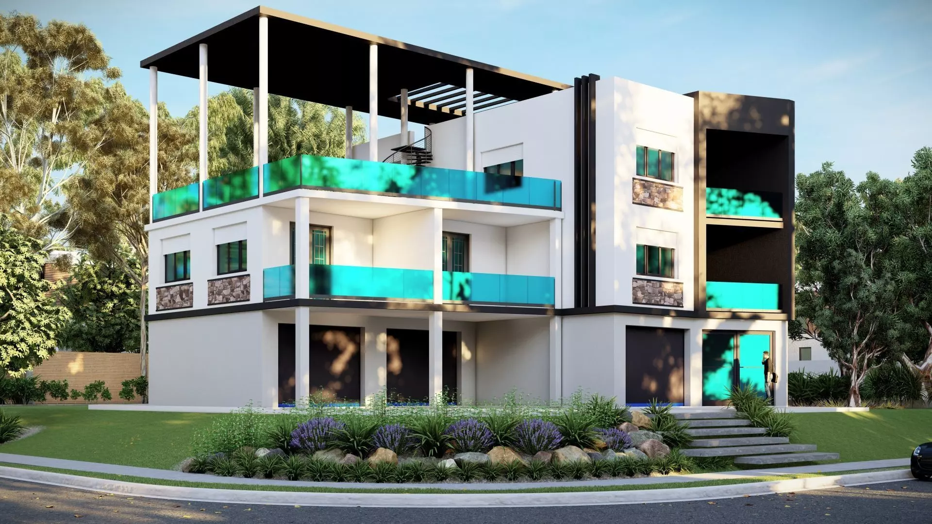 Pappino Villa 3D model_0
